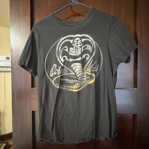 Fifth Sun Black Cobra Kai Tee
